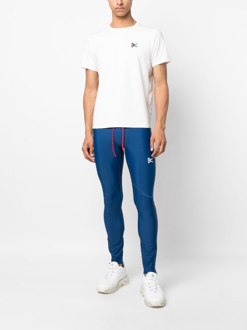 Blue Lono Drawstring Leggings