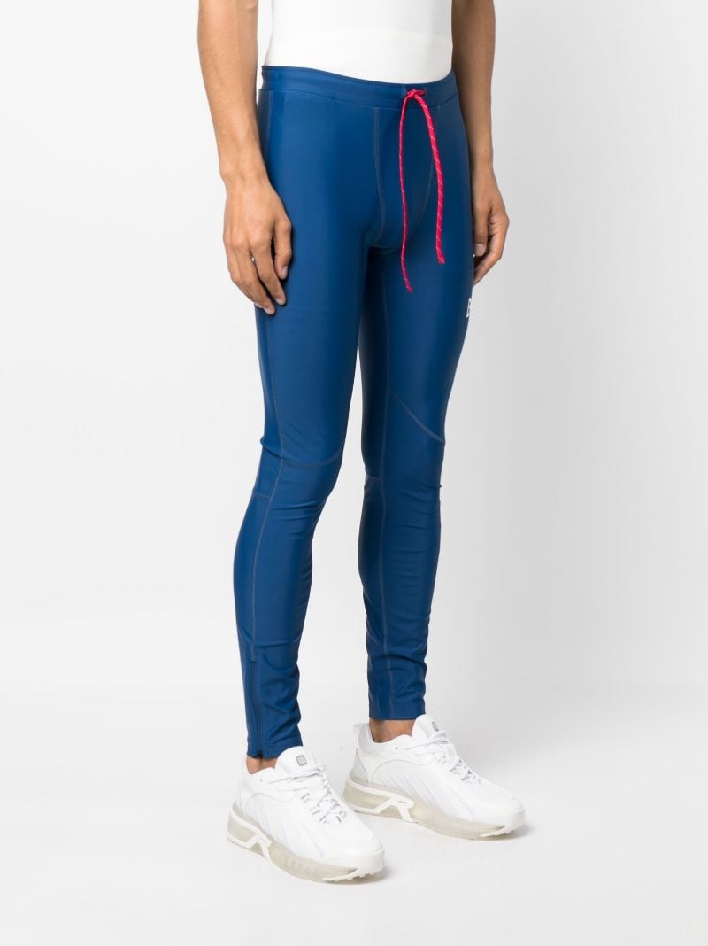 Blue Lono Drawstring Leggings
