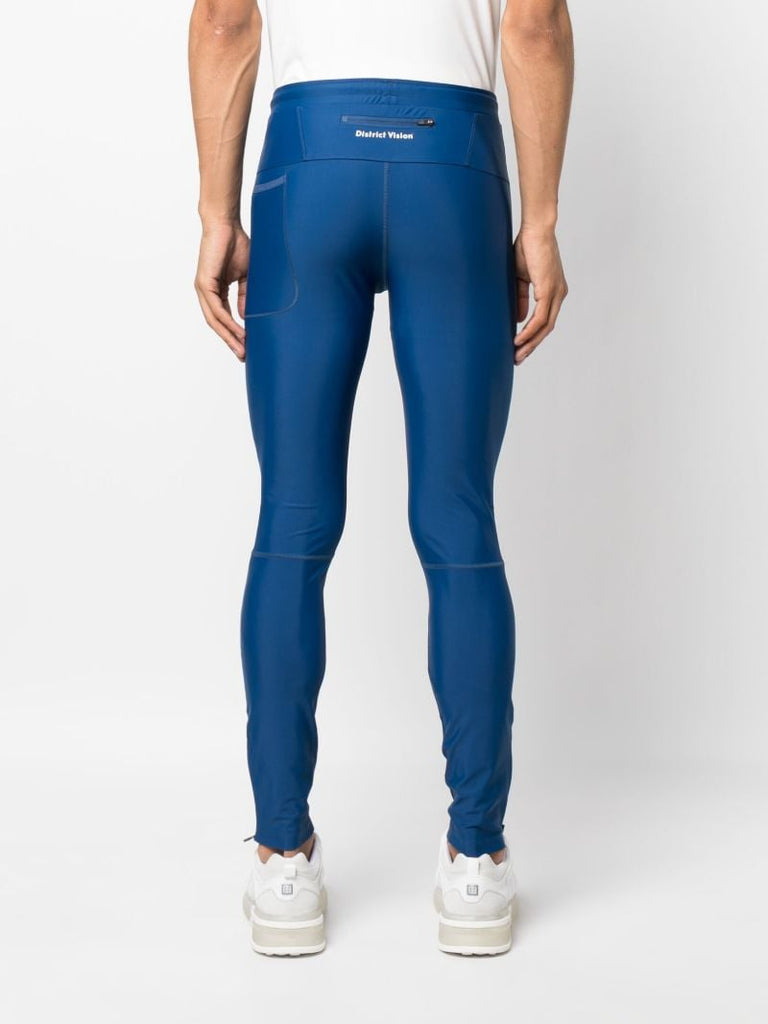 Blue Lono Drawstring Leggings
