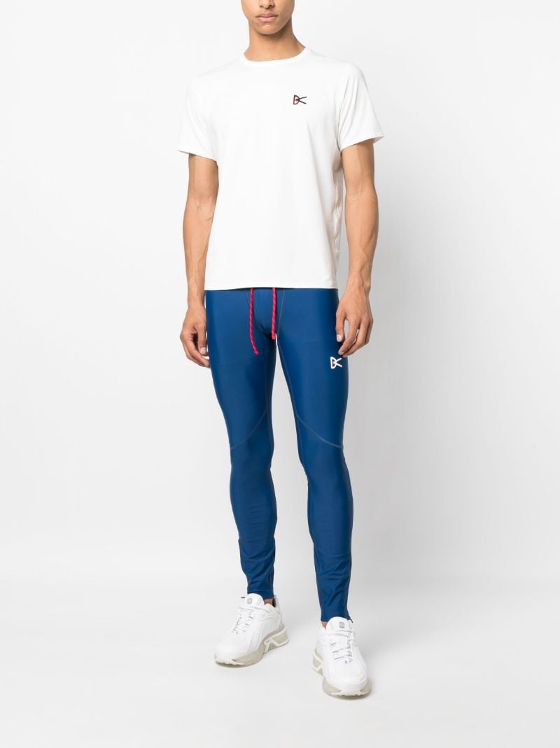 White Deva Logo Print T-shirt