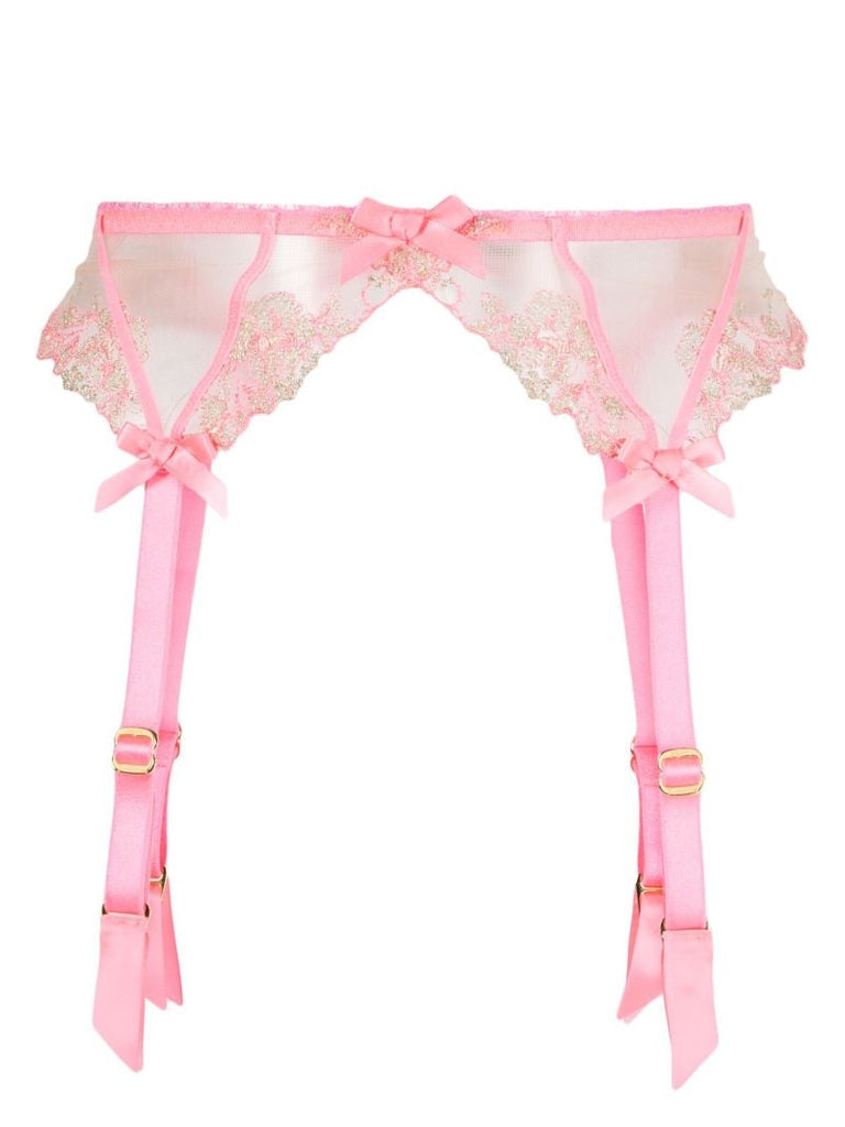 Pink Tessy Suspender