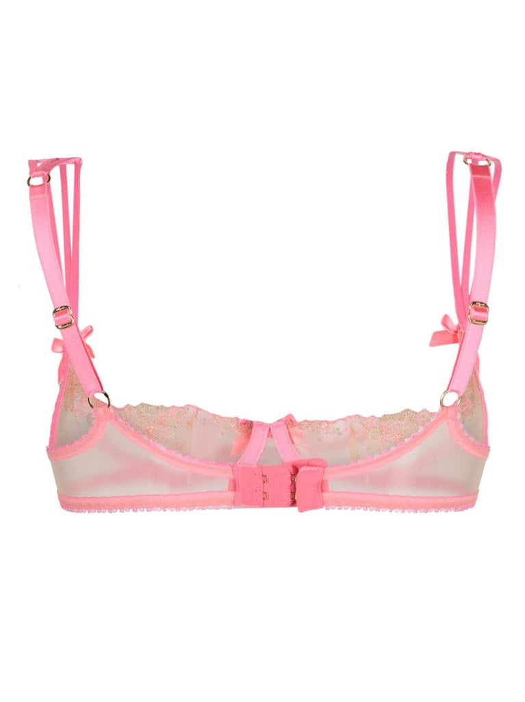 Pink Tessy Balconette Bra