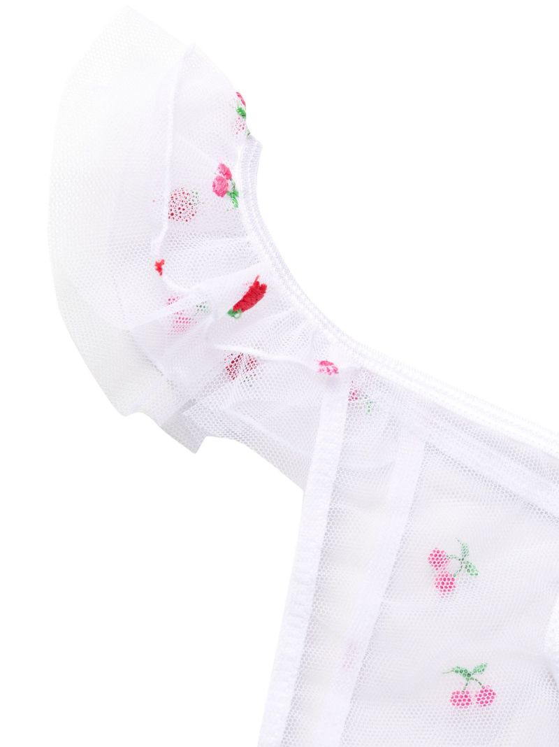 White Pomme Frilled Briefs