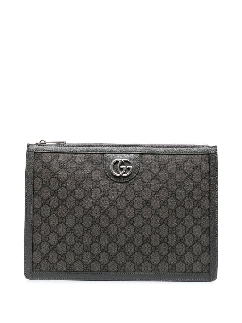 Grey Double G Laptop Bag
