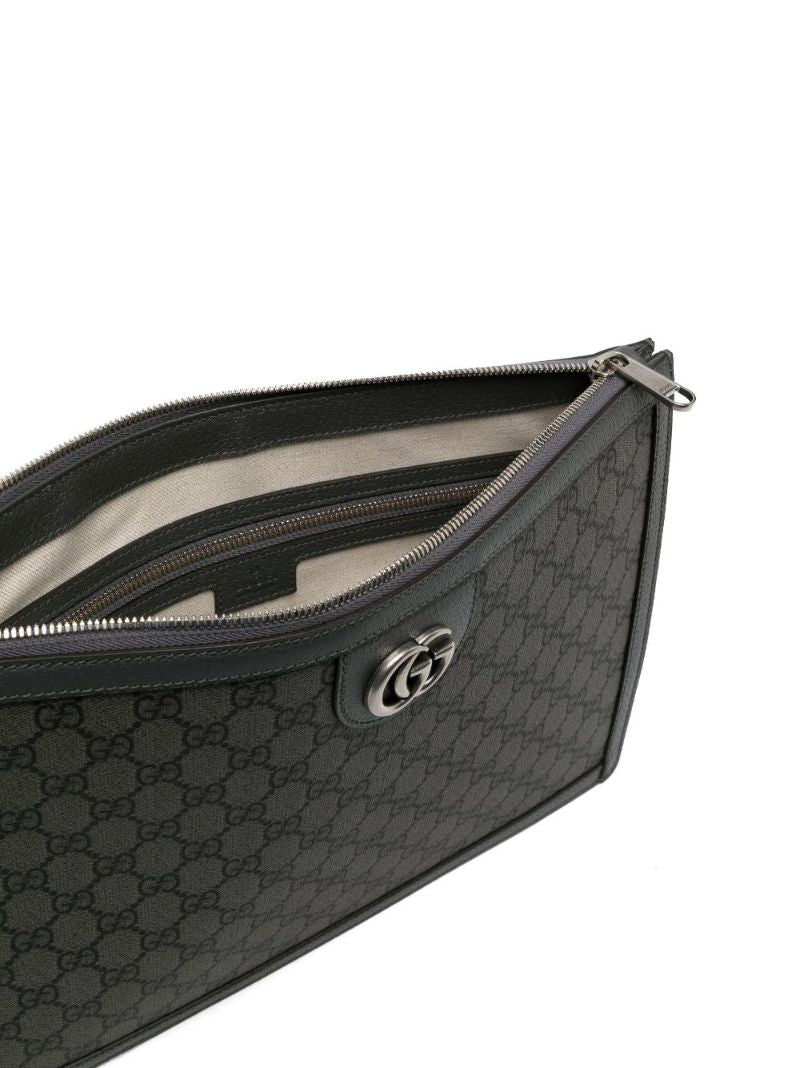 Grey Double G Laptop Bag