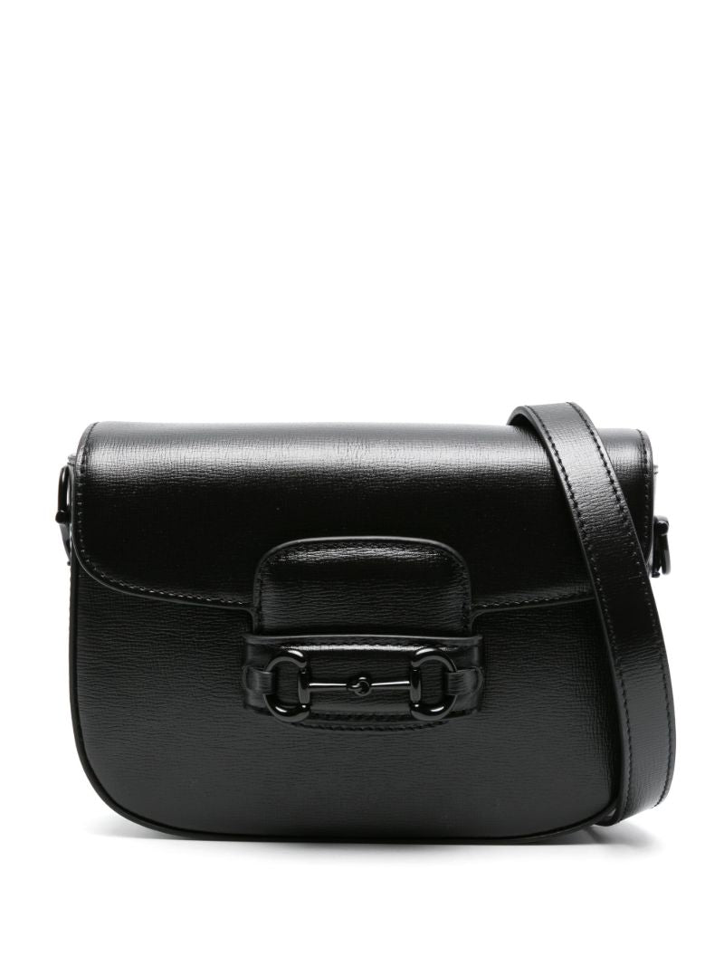 Black Small Horsebit 1955 Cross Body Bag