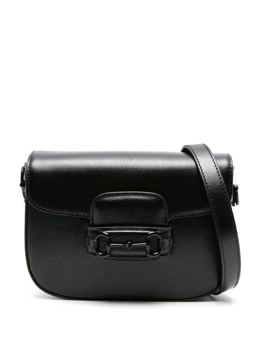 Black Small Horsebit 1955 Cross Body Bag