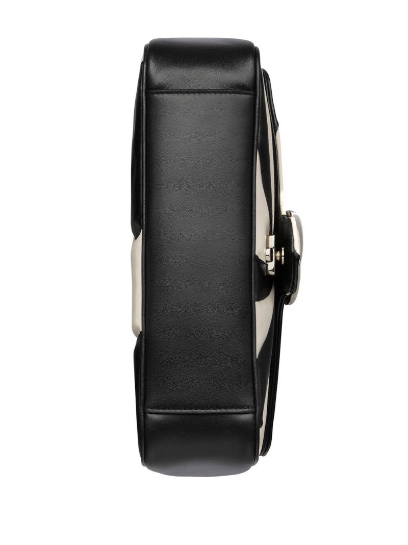 Black Small Gg Marmont Shoulder Bag