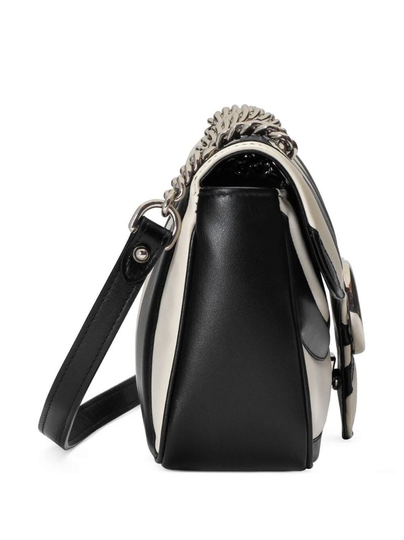 Black Small Gg Marmont Shoulder Bag