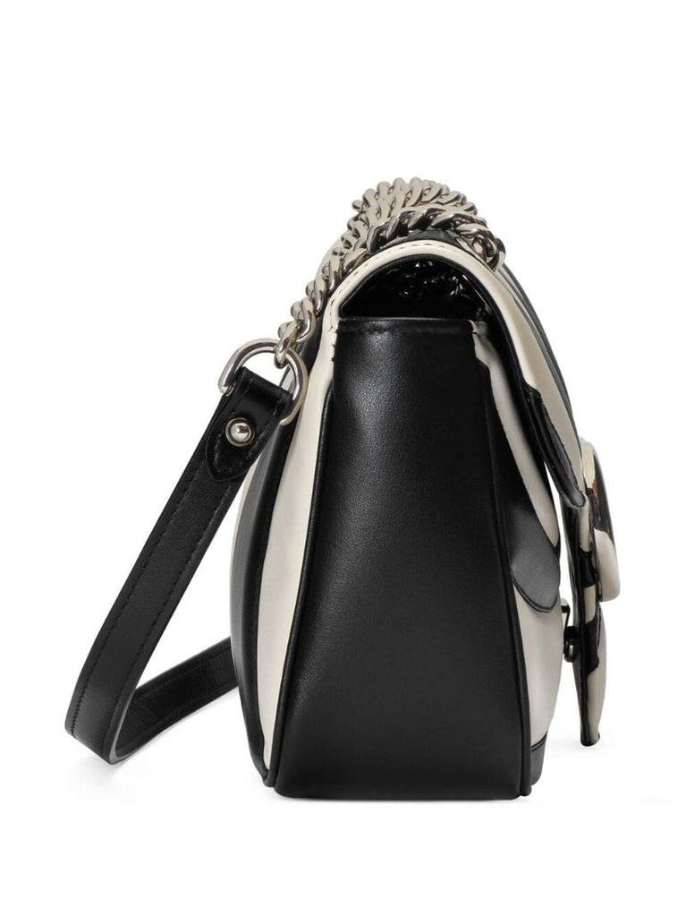Black Small Gg Marmont Shoulder Bag