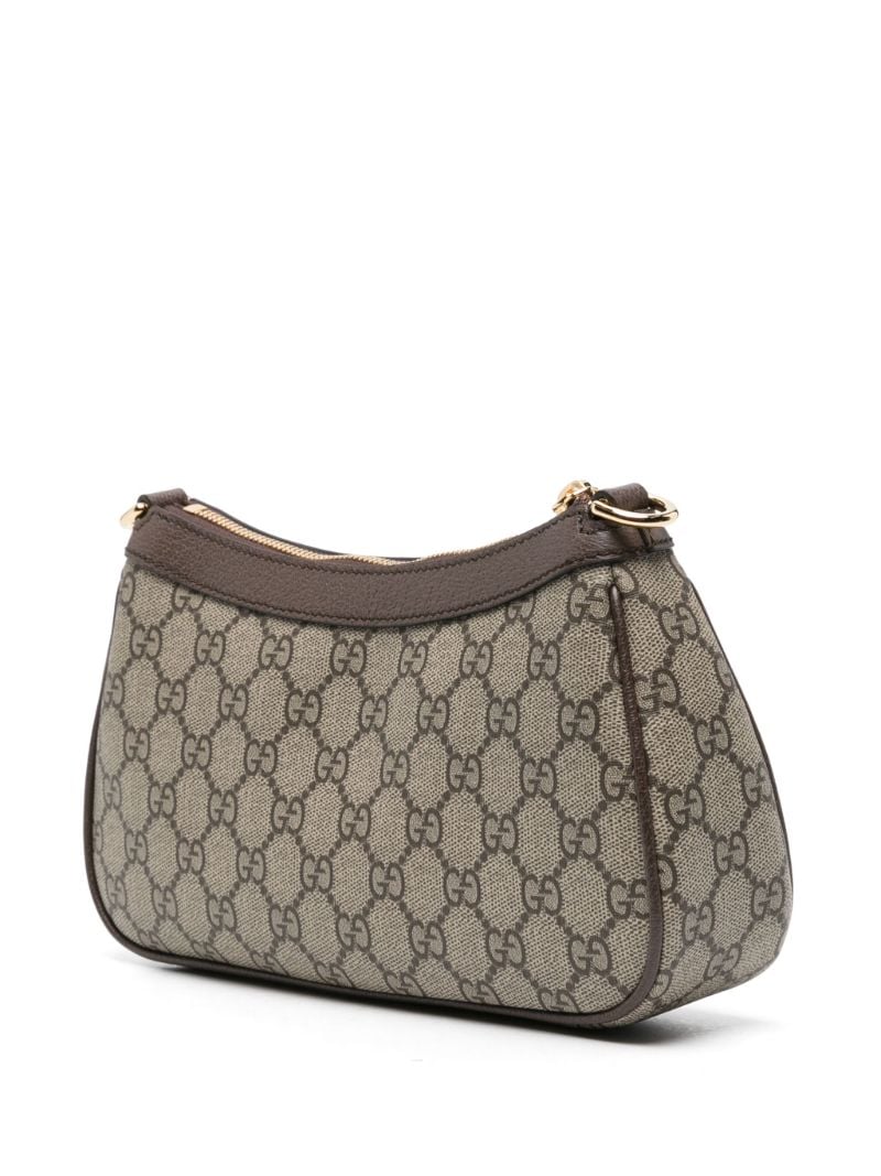 Neutral Small Ophidia Shoulder Bag