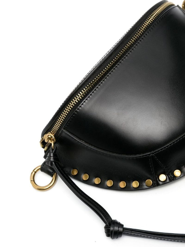 Black Skano Leather Belt Bag