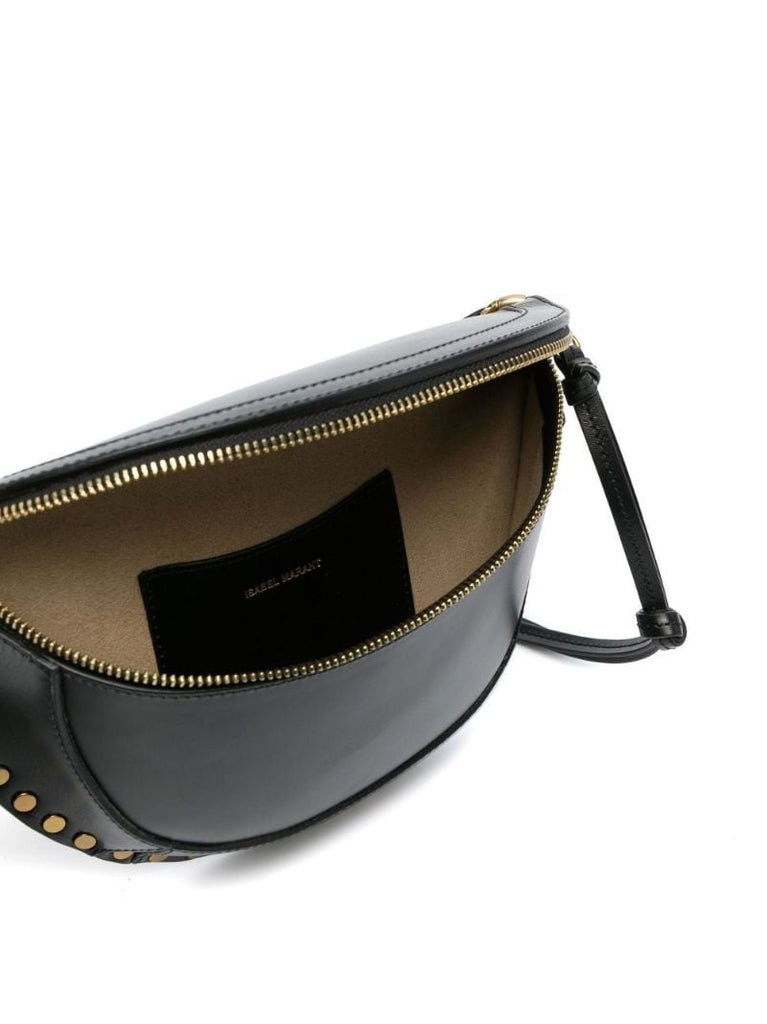Black Skano Leather Belt Bag
