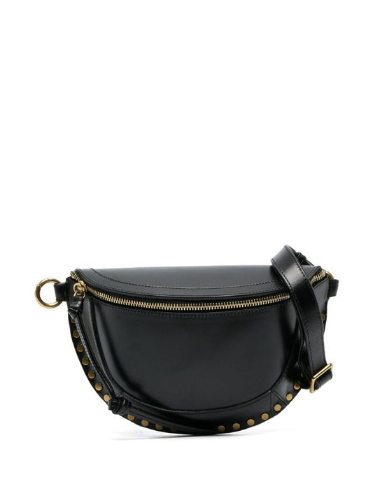 Black Skano Leather Belt Bag