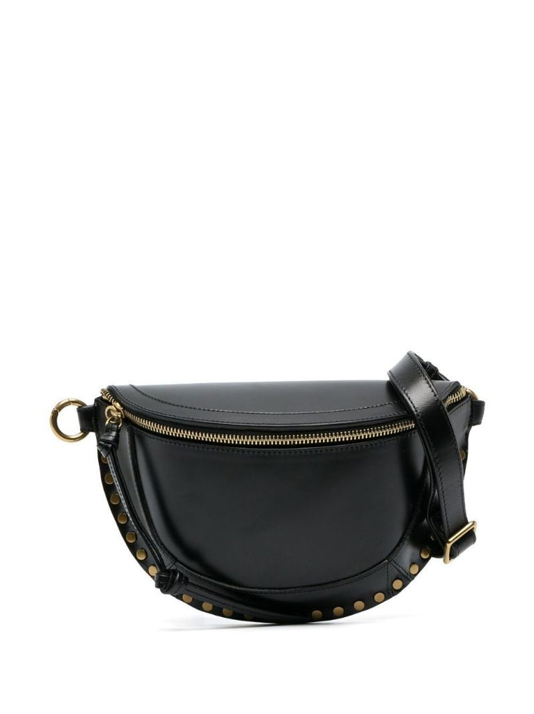Black Skano Leather Belt Bag