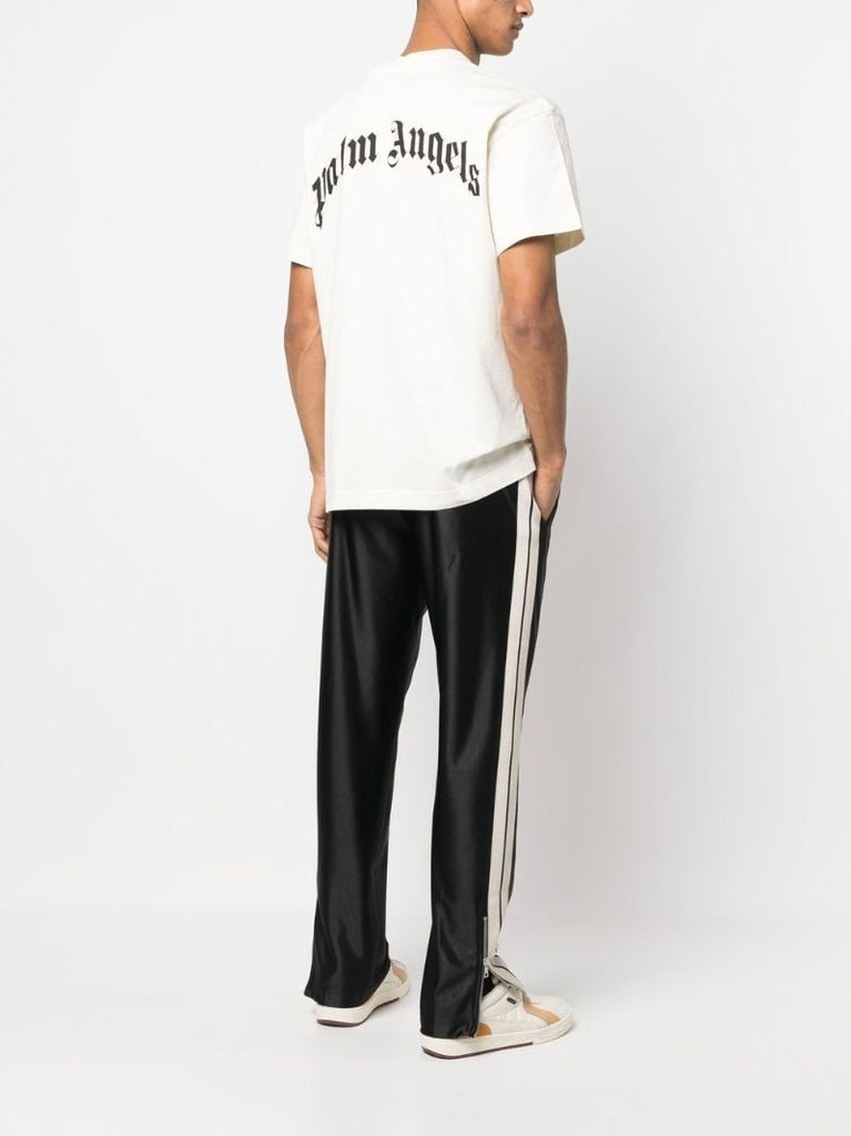 White Logo-patch Short-sleeved T-shirt