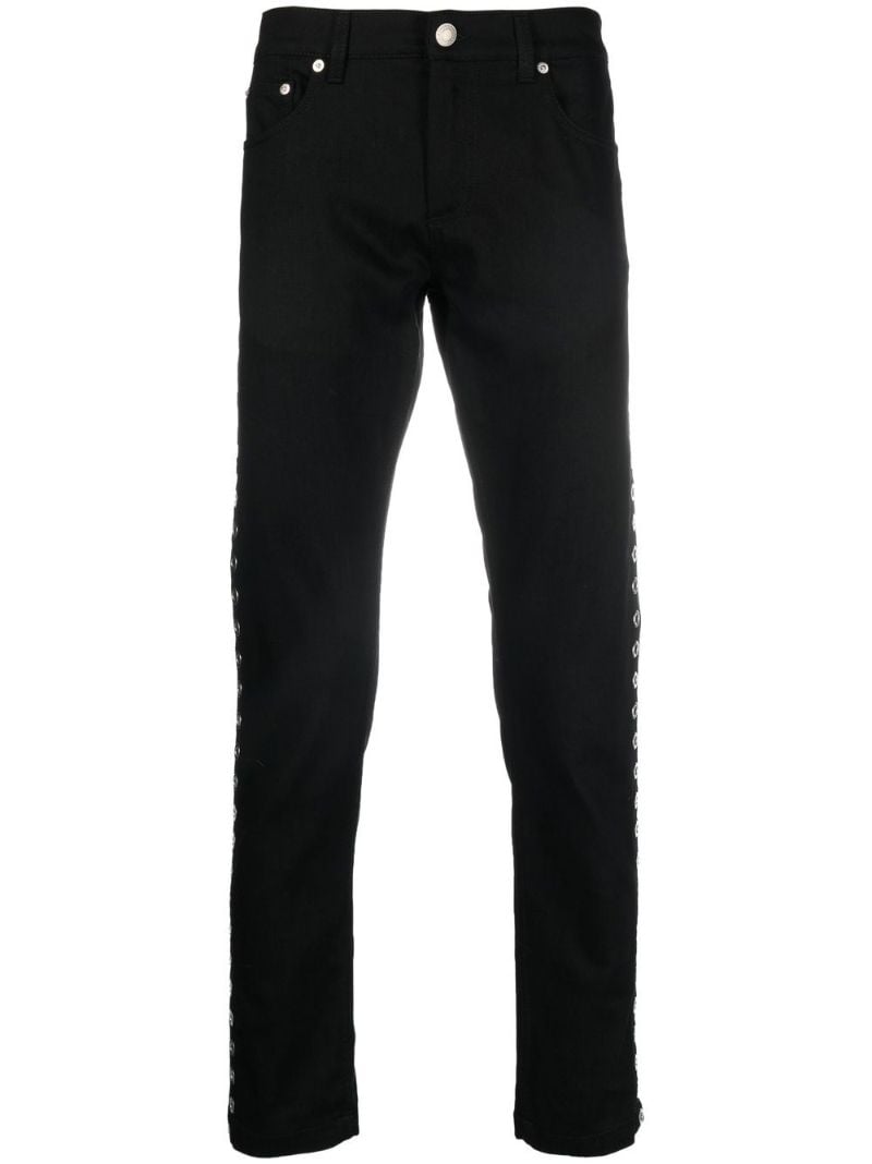 Black Mid-rise Skinny Jeans