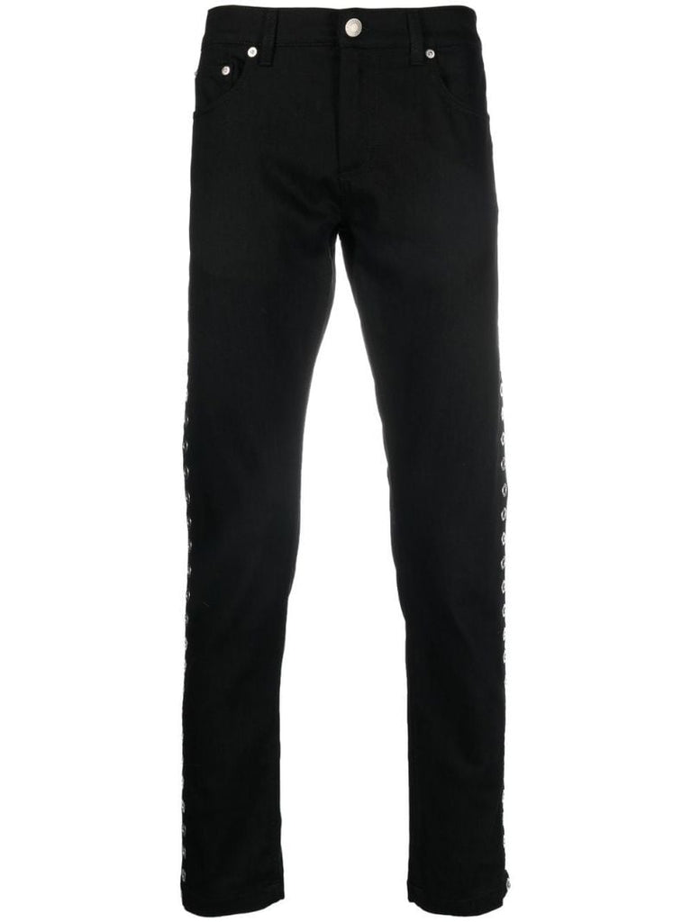 Black Mid-rise Skinny Jeans