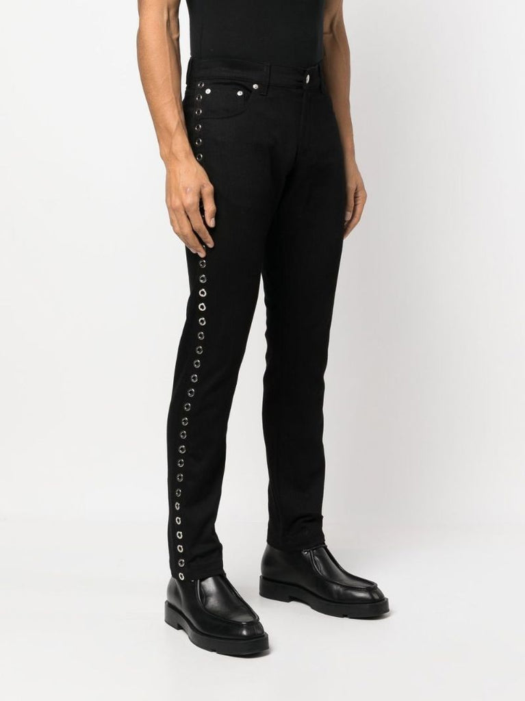 Black Mid-rise Skinny Jeans