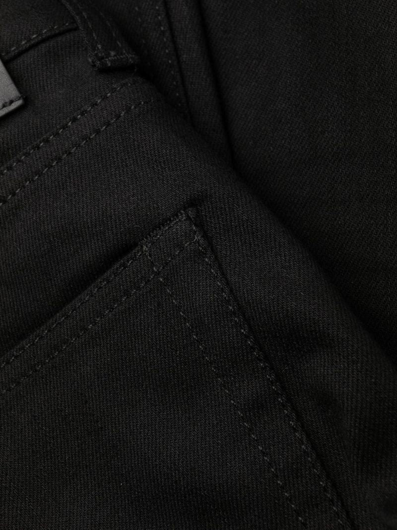 Black Mid-rise Skinny Jeans