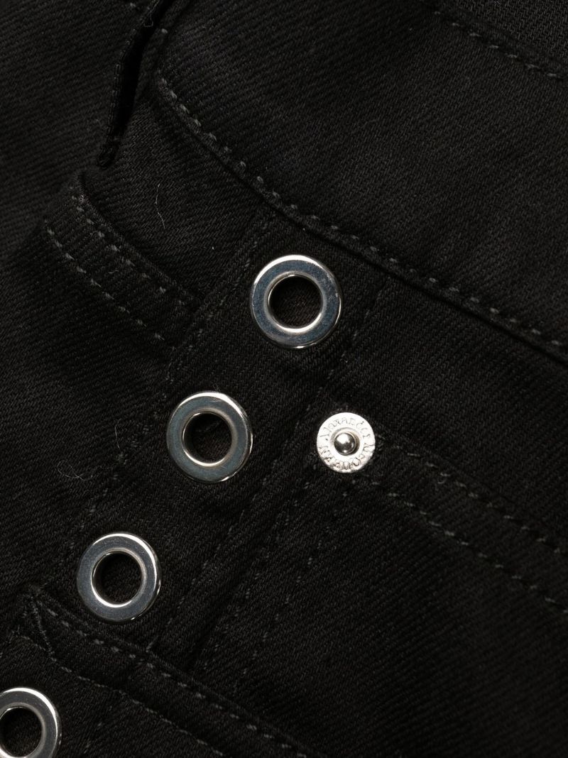 Black Mid-rise Skinny Jeans
