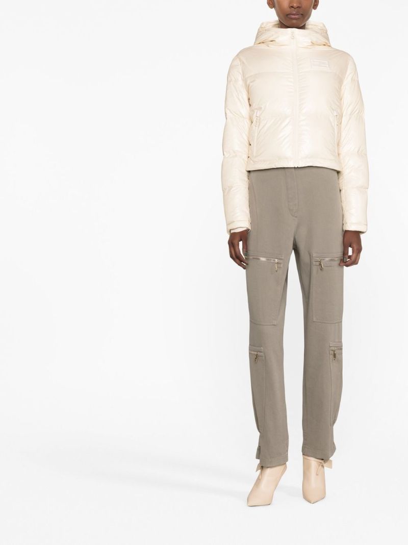 Neutral Logo Puffer Jacket