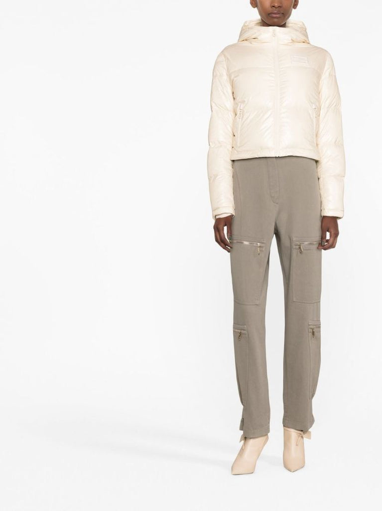 Neutral Logo Puffer Jacket