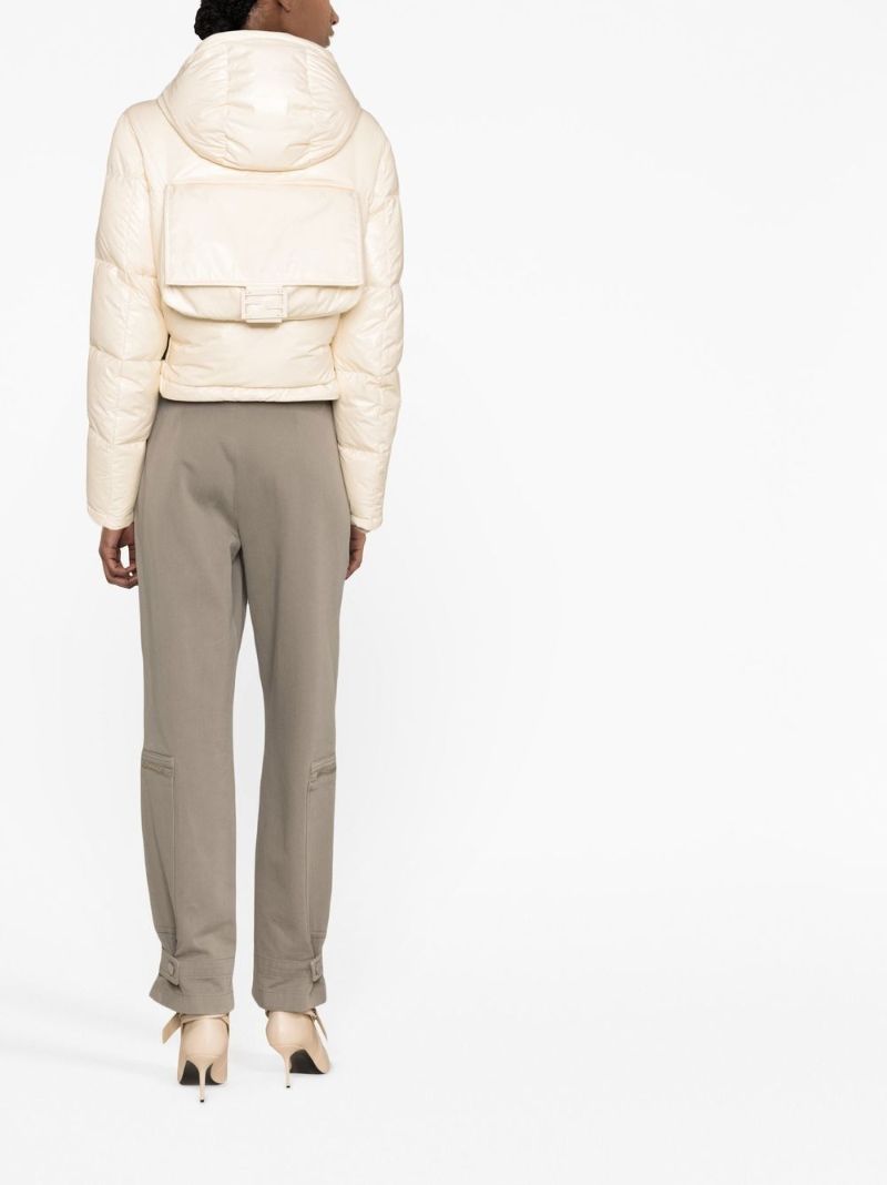 Neutral Logo Puffer Jacket
