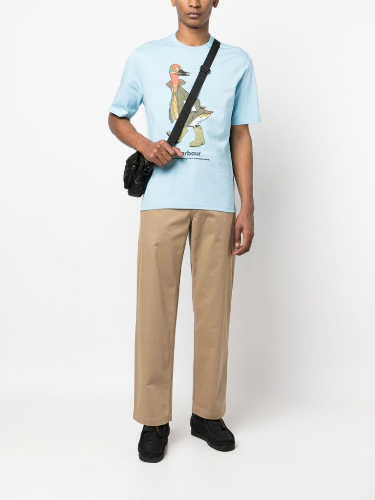 Beige Stefan Straight-leg Trousers