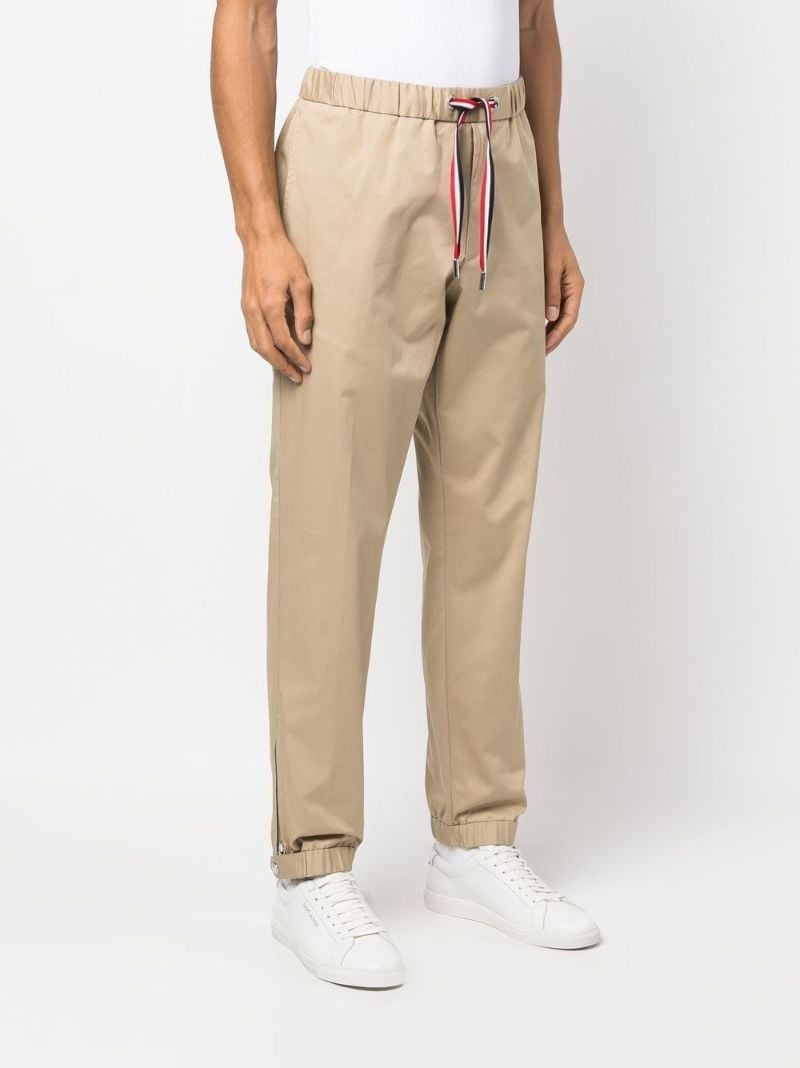 Neutral Logo AppliquÃ_x0083_Â© Drawstring Trousers