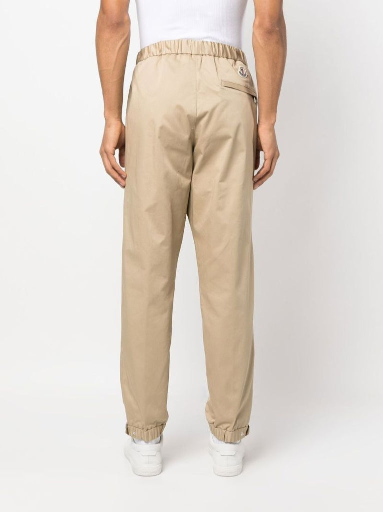 Neutral Logo AppliquÃ_x0083_Â© Drawstring Trousers