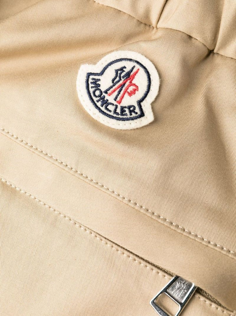 Neutral Logo AppliquÃ_x0083_Â© Drawstring Trousers