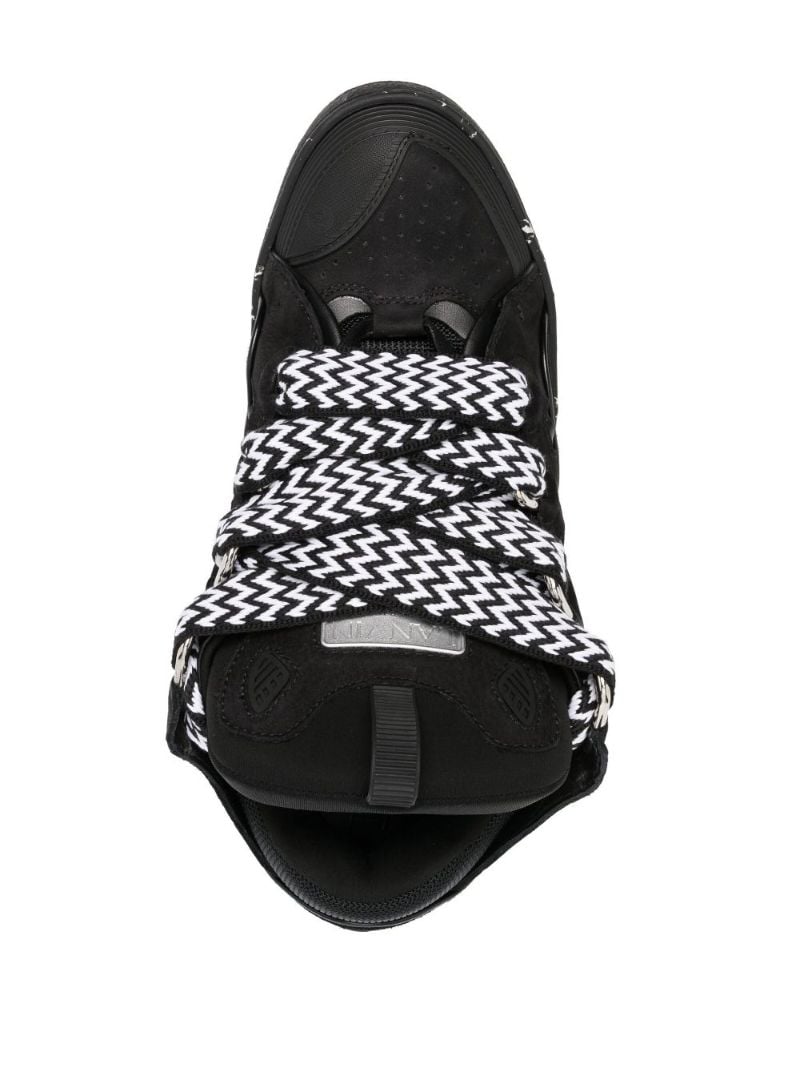 Black Curb Low-top Sneakers