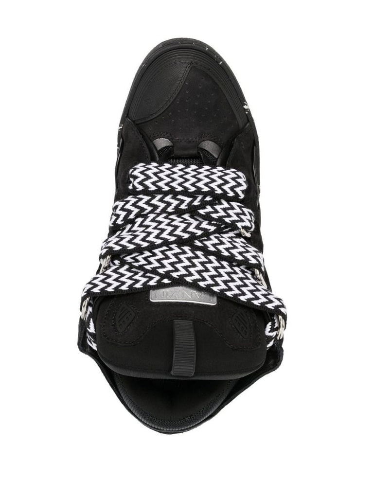 Black Curb Low-top Sneakers