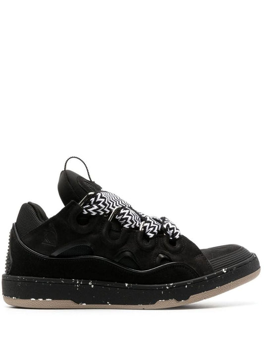 Black Curb Low-top Sneakers
