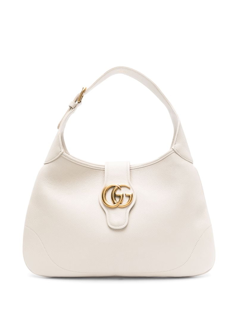 White Medium Aphrodite Shoulder Bag