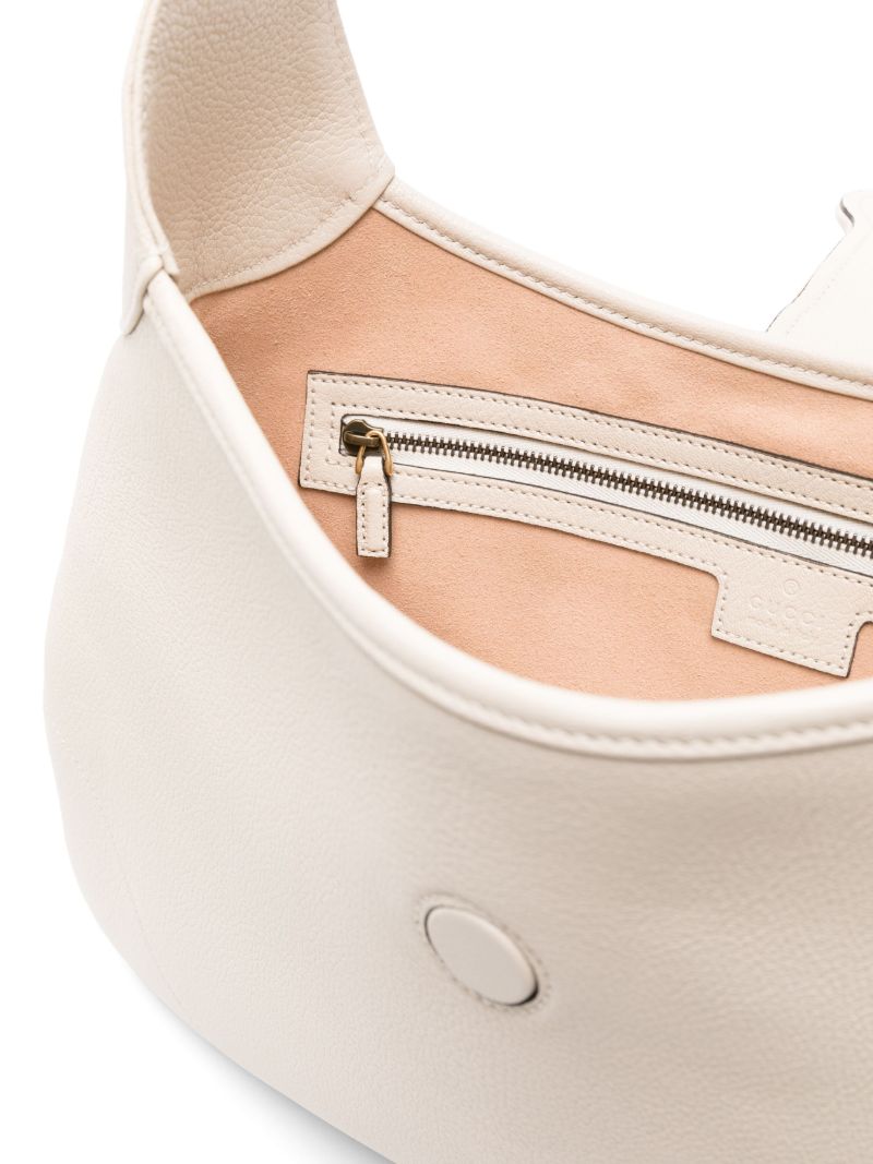 White Medium Aphrodite Shoulder Bag