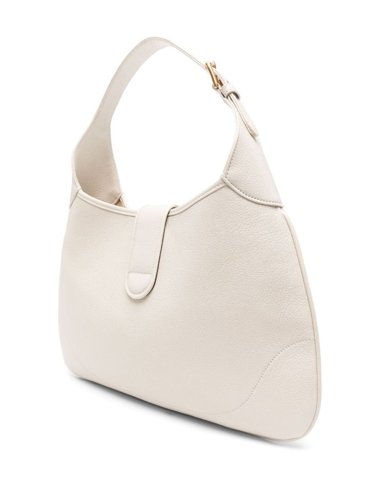 White Medium Aphrodite Shoulder Bag