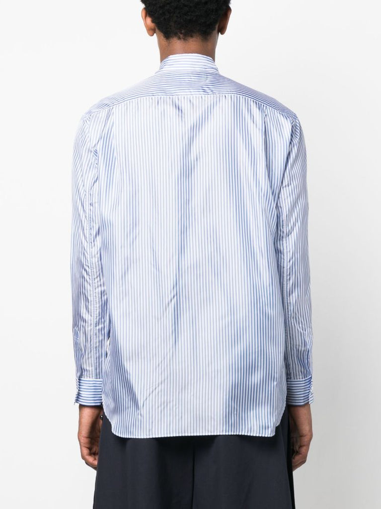 Blue Striped Long Sleeve Shirt
