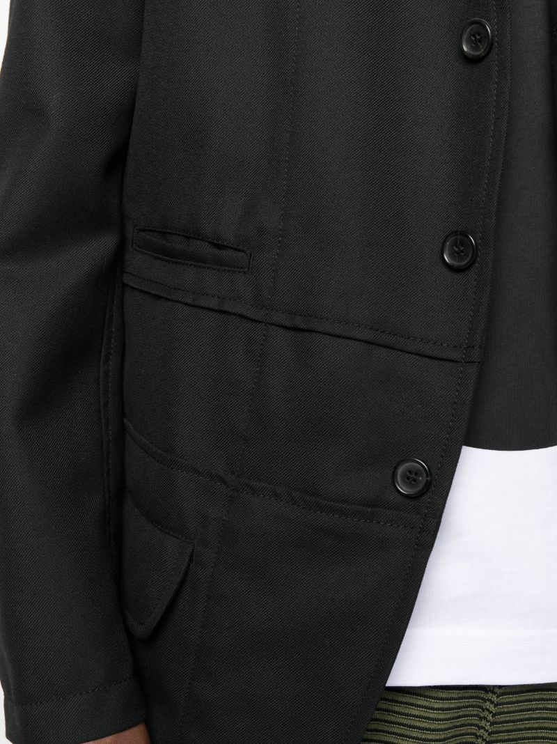 Black Single-breasted Blazer
