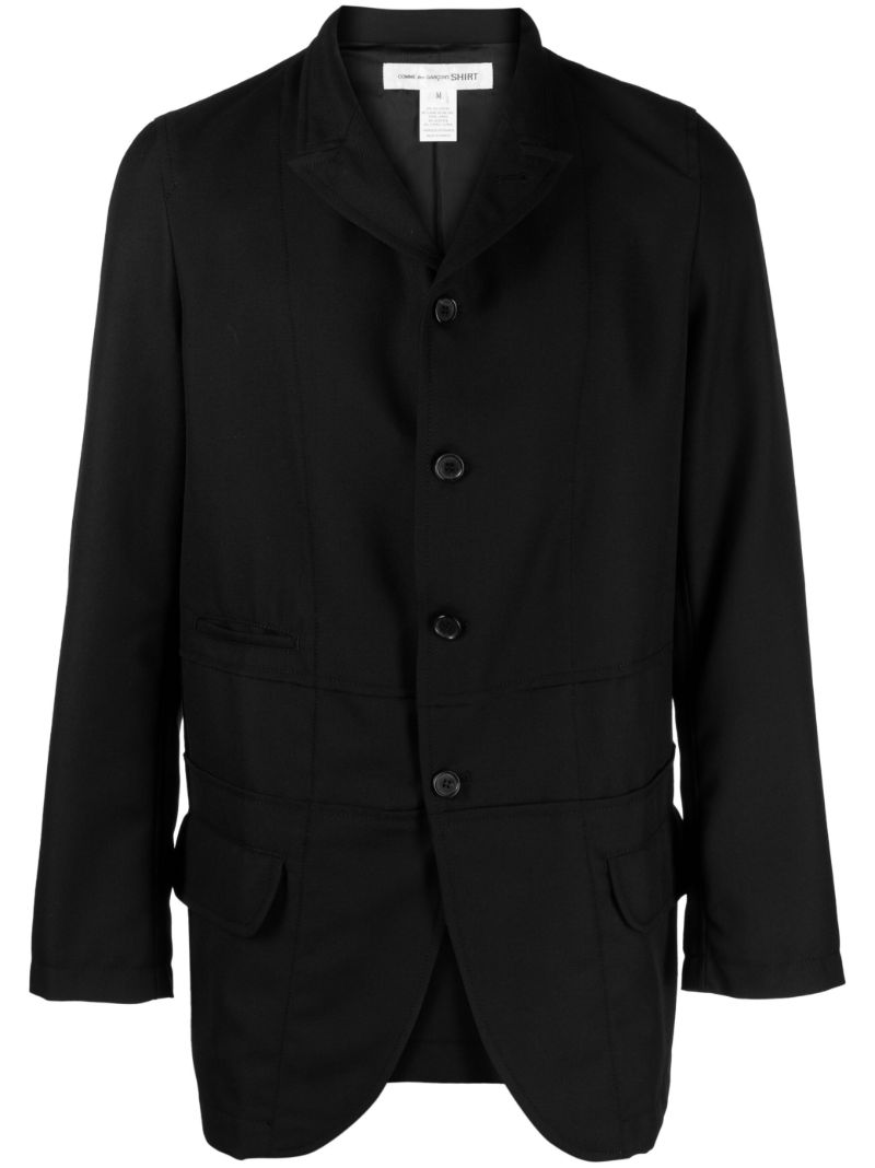 Black Single-breasted Blazer