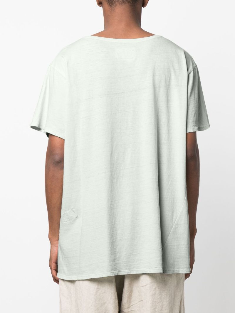 Green Short Sleeve Cotton T-shirt