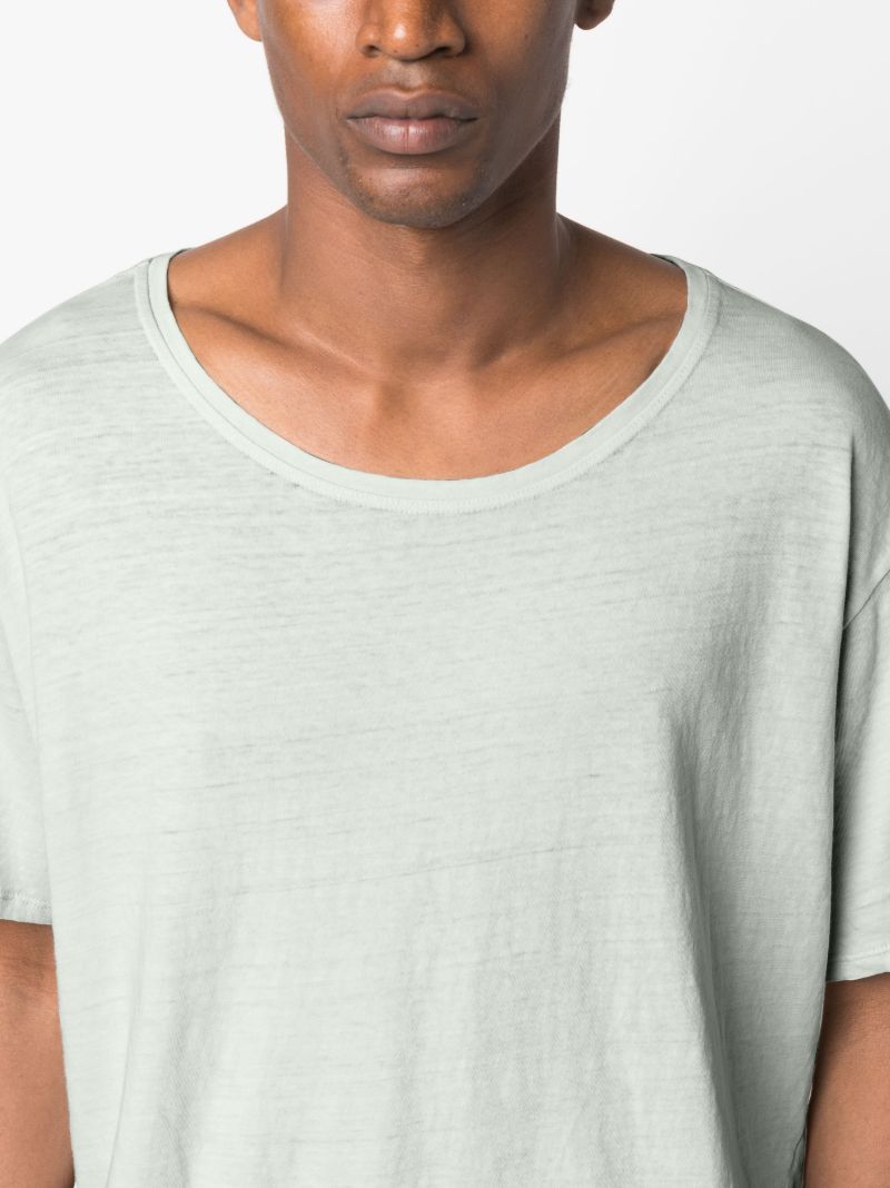 Green Short Sleeve Cotton T-shirt