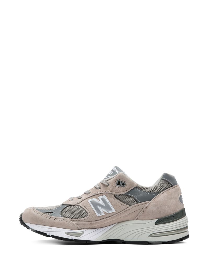 Grey Made in Uk 991 Suede Sneakers