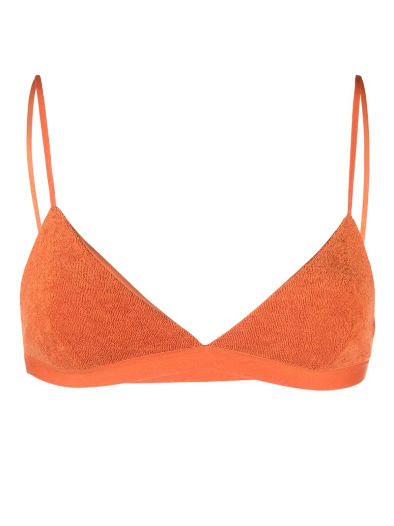 Orange Mississippi Triangle Bra