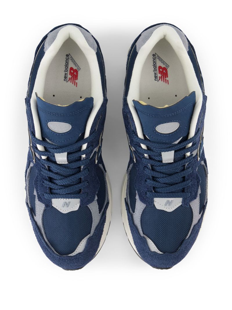 Blue 2002r Raw-cut Suede Sneakers