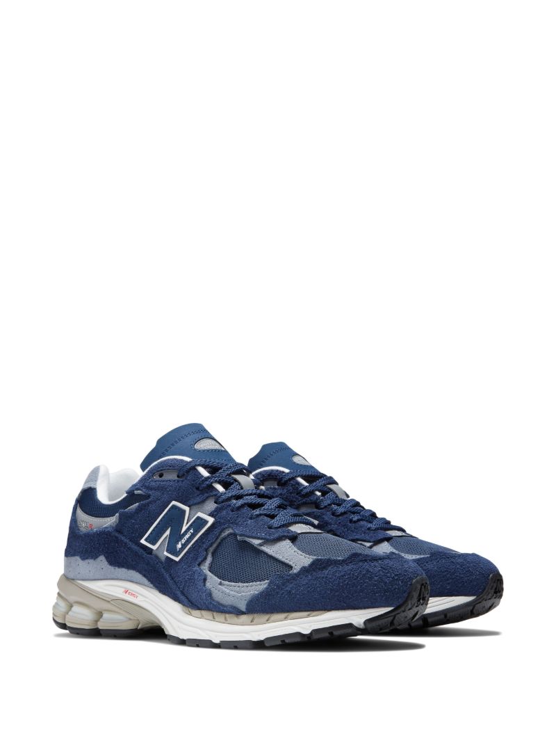 Blue 2002r Raw-cut Suede Sneakers