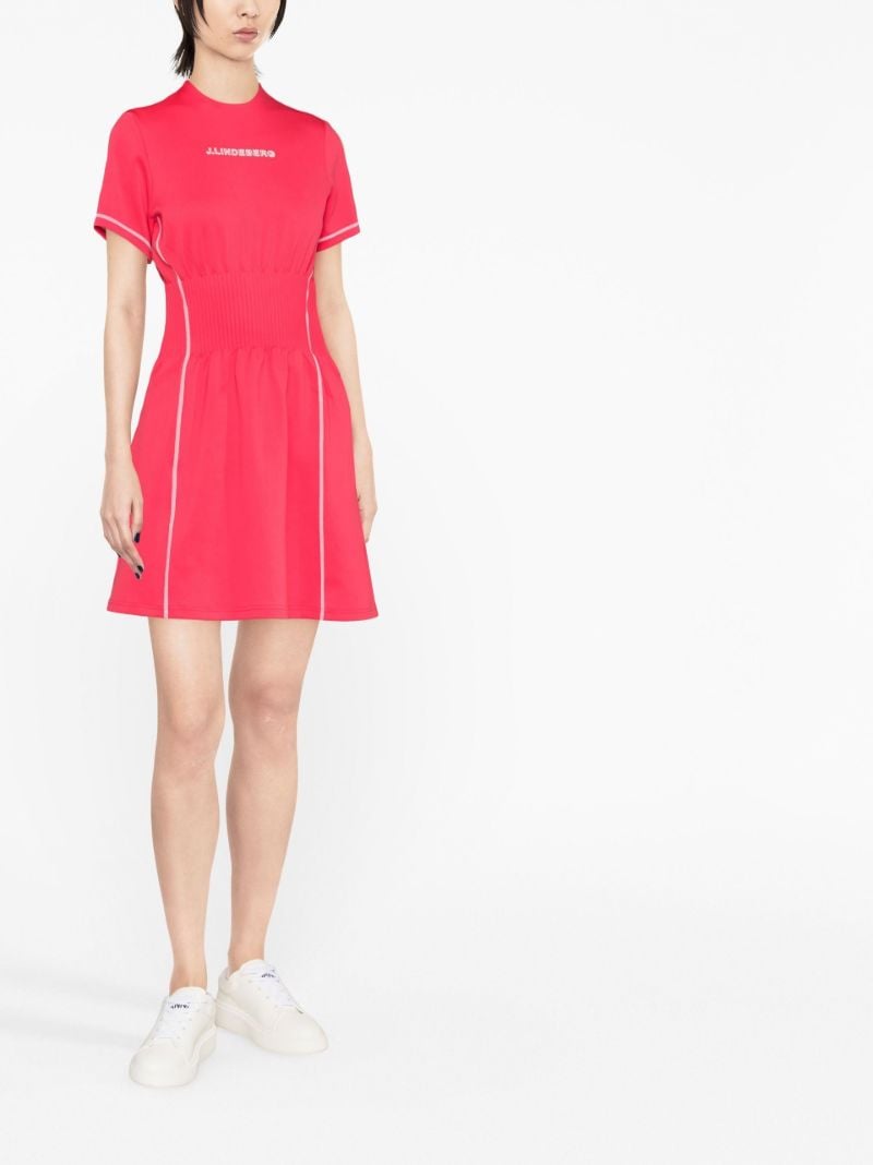 Red Krystal Tennis Dress