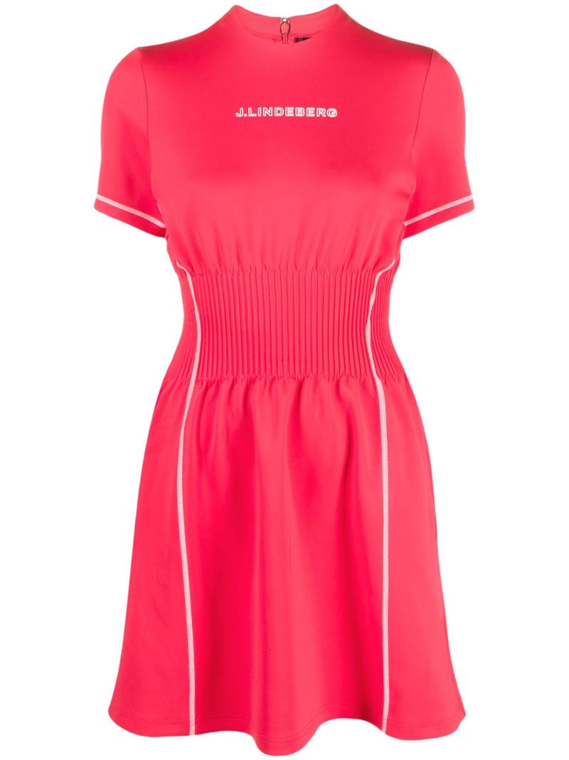 Red Krystal Tennis Dress