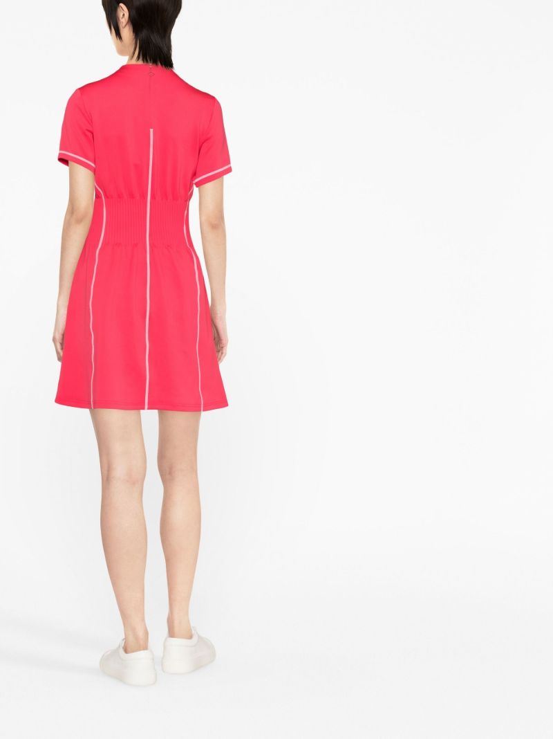 Red Krystal Tennis Dress